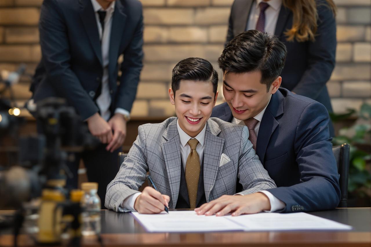 签约新生代演员陈思远，免费视频艺人矩阵再添新星