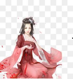 红色古装图片,红色古装之美